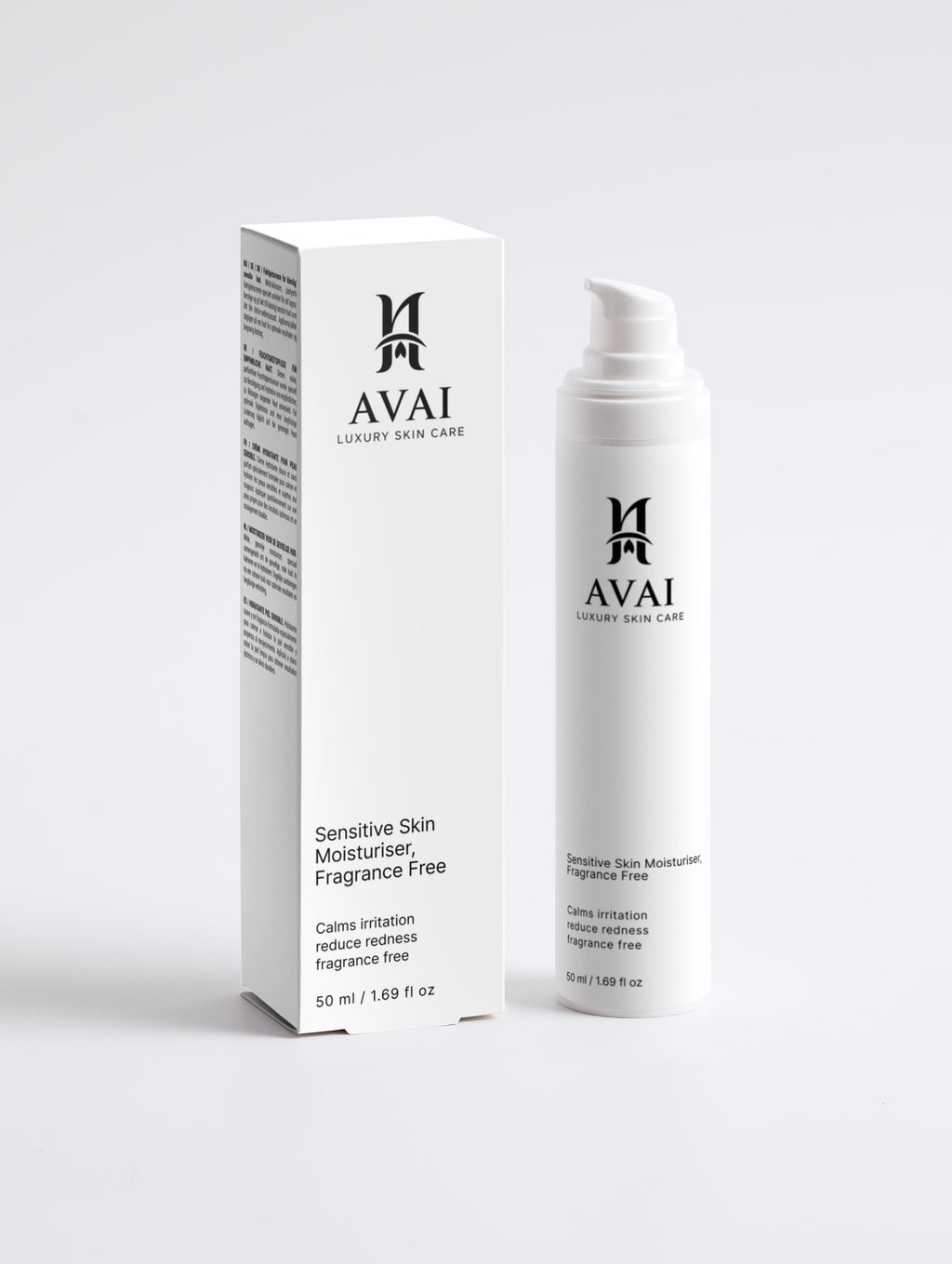 Sensitive Skin Moisturizer, Fragrance Free