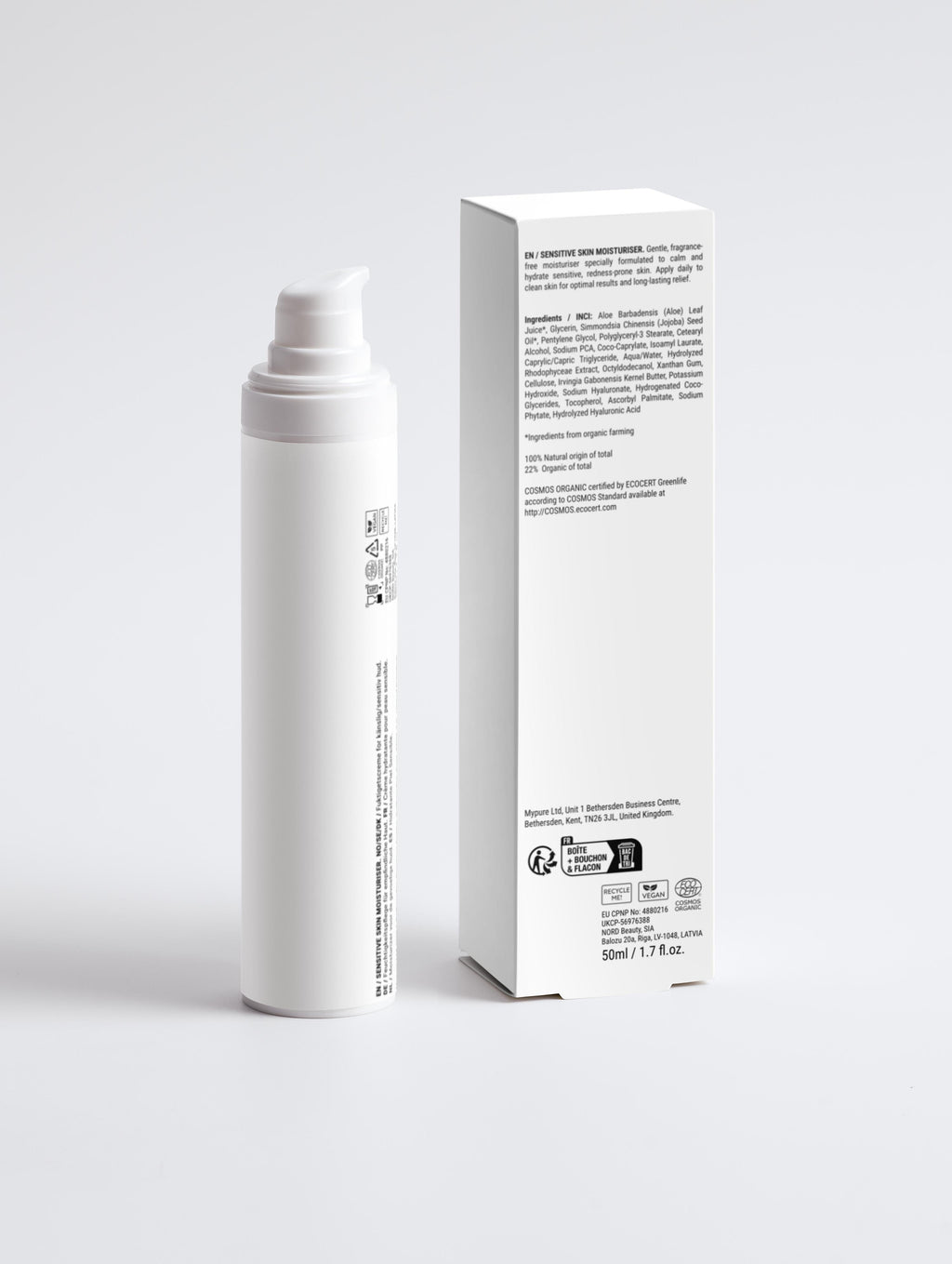 Sensitive Skin Moisturizer, Fragrance Free